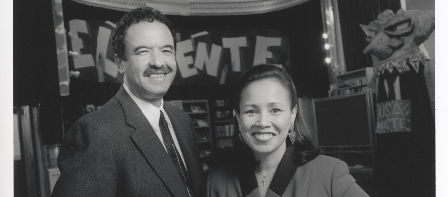 Luis Garden Acosta and Frances Lucerna